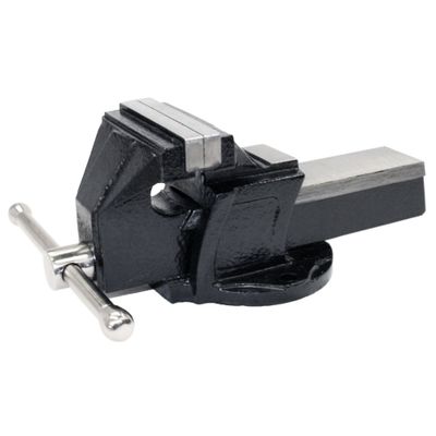 Tgm10708 Sg Black Steel Iron Extra Strong Fixed Base Vice 8 Inch