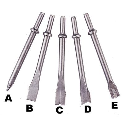 Ja3945h Long Chisel (hex) For Air Hammer Set 5pcs