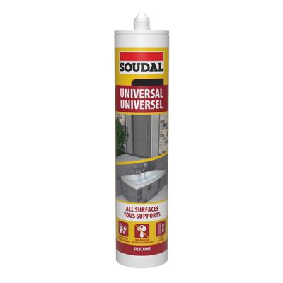 123980 SOUDAL Universal Silicone Bronze Sa 270ml