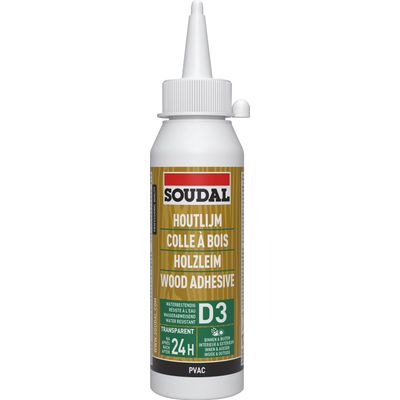 100062 SOUDAL Pva Wood Adhesive D3 750gr