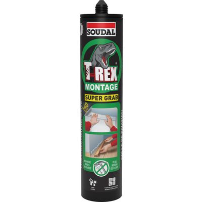 146162 SOUDAL T Rex Montage Super Grab - Solvent Free 350gr