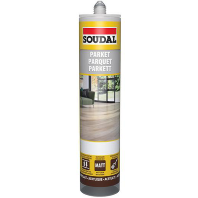 127174 SOUDAL Parquet Sealants Dark Grey 300ml