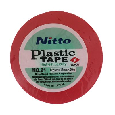 Insulation Tape NITTO 20mt Red