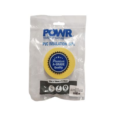 Insulation Tape Pvc Flame Retard 20mt Yellow