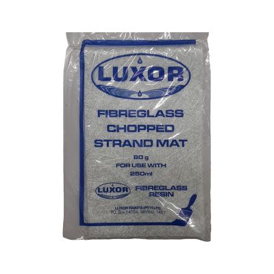 Fibre Glass Chopped Mat Prepack 80g LUXOR