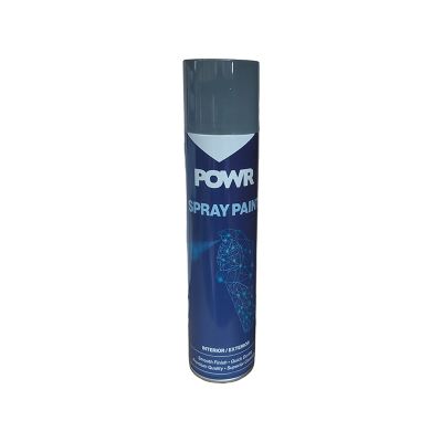 Paint Spray Std Grey Machinery 300ml POWR