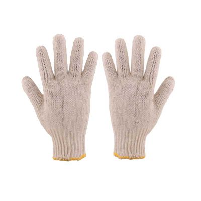 Gloves Cotton Mach/knit 7gg 450gpd Lrg G050