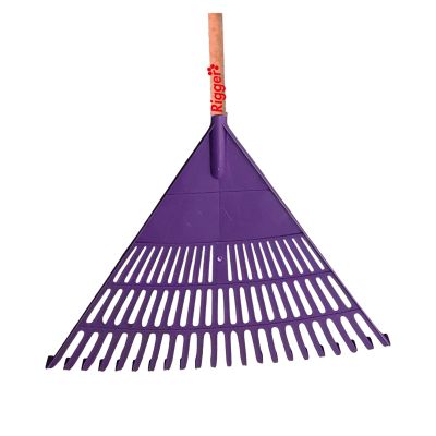 Rake Leaf Plastic Enzo Large (purple)