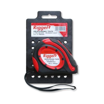Measuring Tape 3mt X 16mm S/grip Diy Rigger
