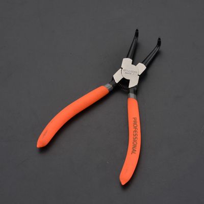 7 Inch openbracket170mmclosebracket Circlip Plier Internal Bent Jaw