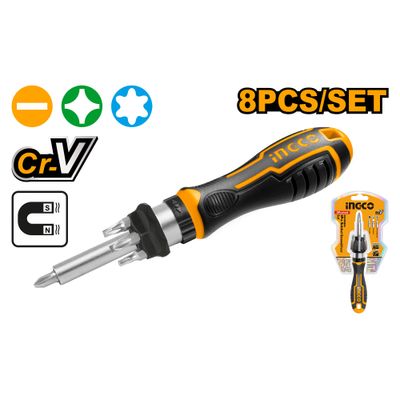 S/driver Ratchet 8pcs