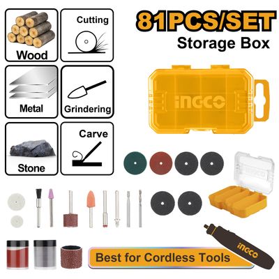 Drill Mini Acc Kit General 81pcs