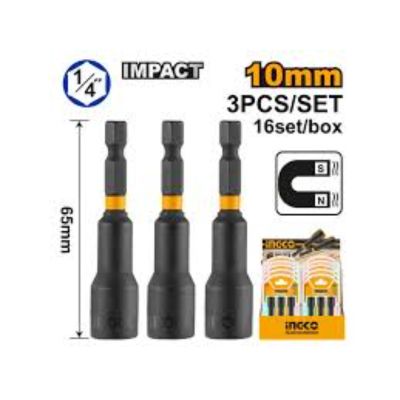 Magnetic Nut Setter 10mm 3pcs 16 In Display Box