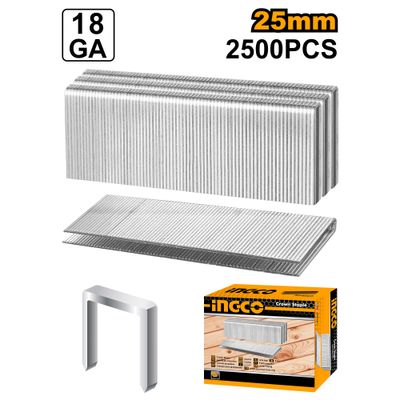 Staple 25mm Ga18 1.25x1.0 2500