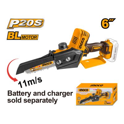20v Ps+c/l Mini Chain Saw 6inch Bar