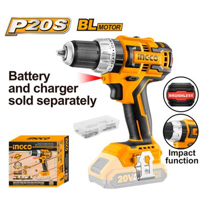 20v Ps+c/l B/l Impact Drill 60nm47p