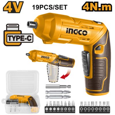 S/driver Cordless 4v+1pcs Bit