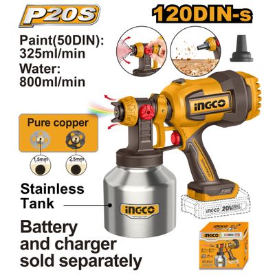 20v Ps+c/l Spray Gun 800ml Incl Assy No B/c
