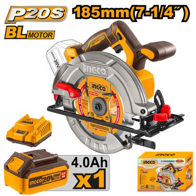 20v Ps+c/l B/l C/saw 185mm Kit Batt + Acc