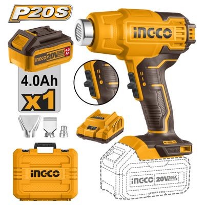 20v Ps+c/l Heat Gun 3p Kit Batt