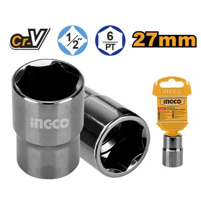 Socket Hex 1/2dr 6pt 27mm