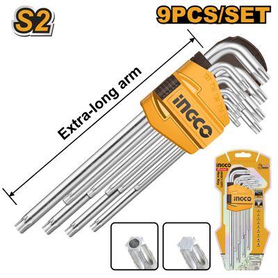 A/key 9pcs Torx Xl T10 T50 Cr V