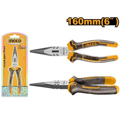 Plier L/nose 160mm Polished