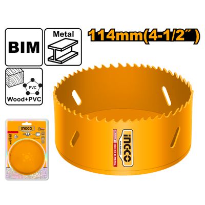 Hole Saw Bi Metal 114mm