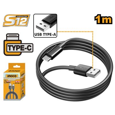 12v Ps+ Usb Cable A To Type C Cable