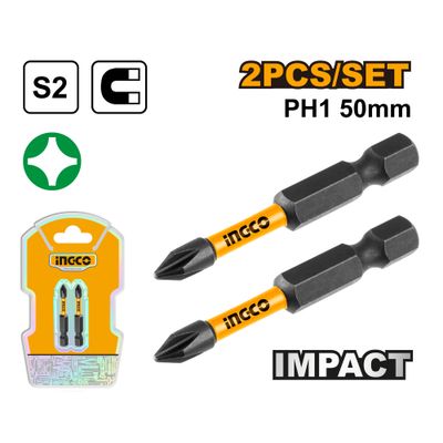S/d Bit Impact Ph1 50mm S2 2pcs