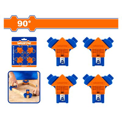 Clamp Corner Set 90dgr 4pcss