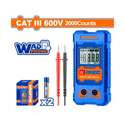 Multimeter Digital 600v Catiii Rms 2000 + Batt