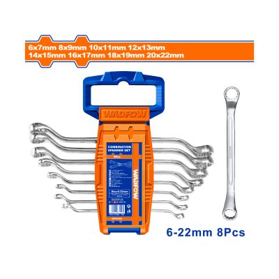 Spanner Off Set Ring Set 6 22mm 8pcss