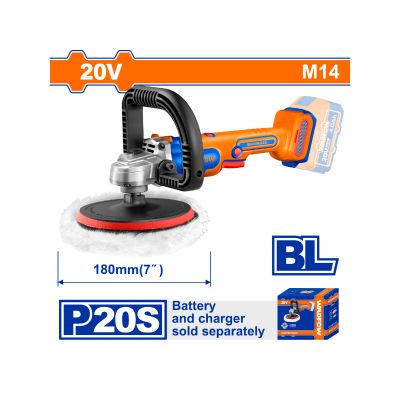 20v Ps+c/l Polisher 180mm Incl Assy