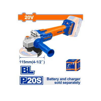 20v Ps+c/l B/l A/grinder 115mm