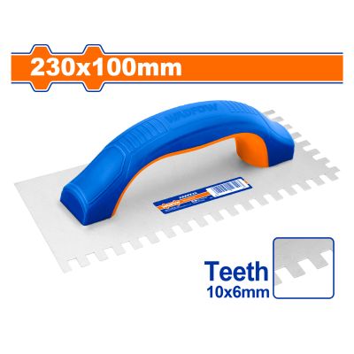 Trowel Plaster Teeth 10x6mm Cb 230x100mm