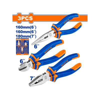 Plier Set 2 Colour 160mm 3pcss