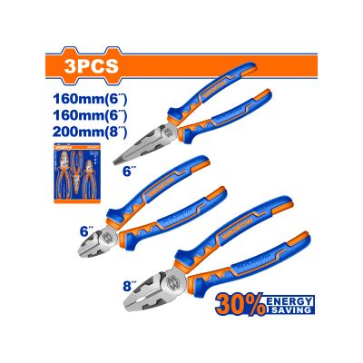 Plier Set Hl 200mm 3pcss