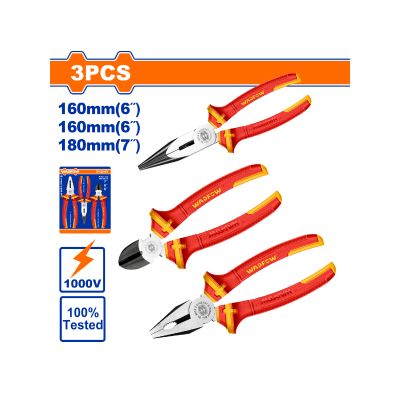 Plier Set Vde 3pcss