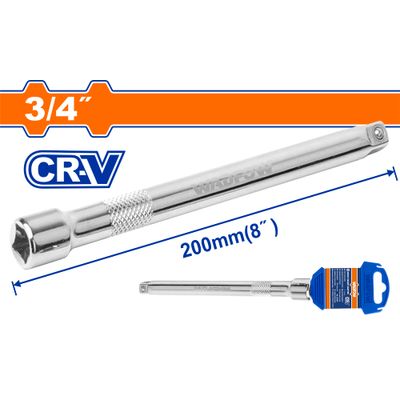 Extention Bar 3/4 Cr V 200mm