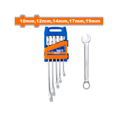 Spanner Comb Set 10-19mm 5pcs