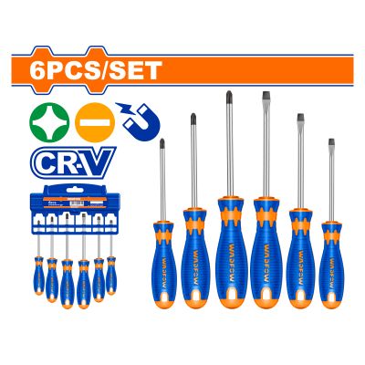S/driver Set Mag Cr V 6pcss