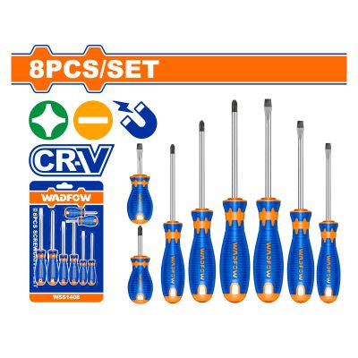 S/driver Set Mag Cr V 8pcss