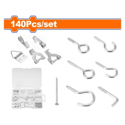 Screwslashhook Set 140pcss