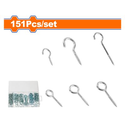Screwslashhook Set 151pcss