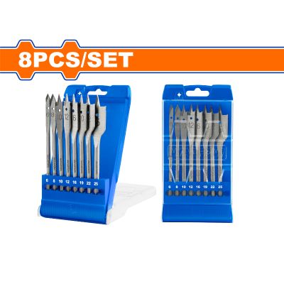 D/bit Flat Wood Set 8pcss