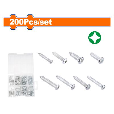 Screw Tapping Acc Set 3_dash_3point5mm 200pcs