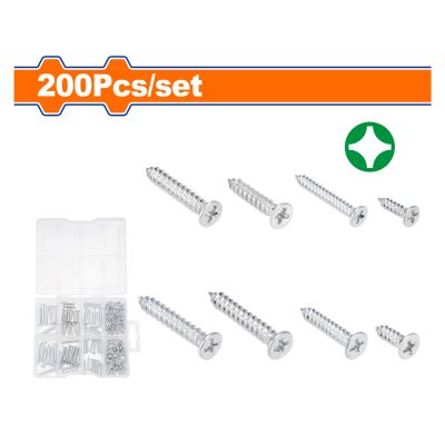 Screw Sslashtapping Cslashs Acc Set 3_dash_3point5mm 200pcs