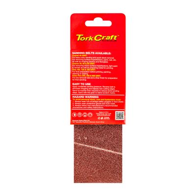 Sanding Belt 64 X 406mm 80grit 2/pack