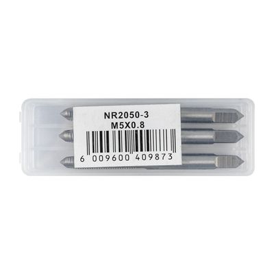 Taps Carb.steel 5x0.8mm 3/pack